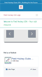 Mobile Screenshot of fieldhockeyusa.org